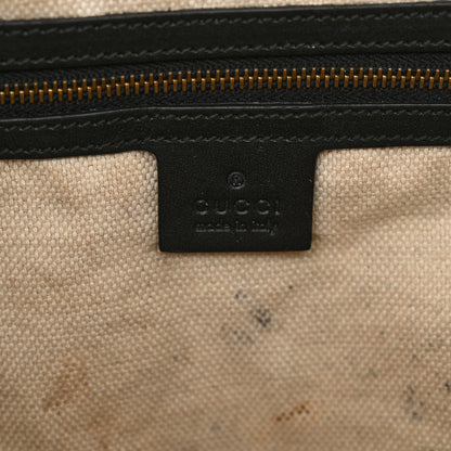Gucci Monogram Medium Patti Stud Hobo Black 6 of 14