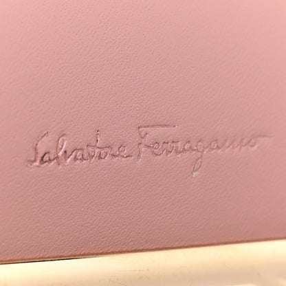 Salvatore Ferragamo Calfskin Vela Crossbody Bag Antique Rose 17 of 17