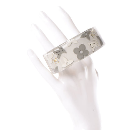 Louis Vuitton Resin Monogram Farandole Bracelet Grey 2 of 3