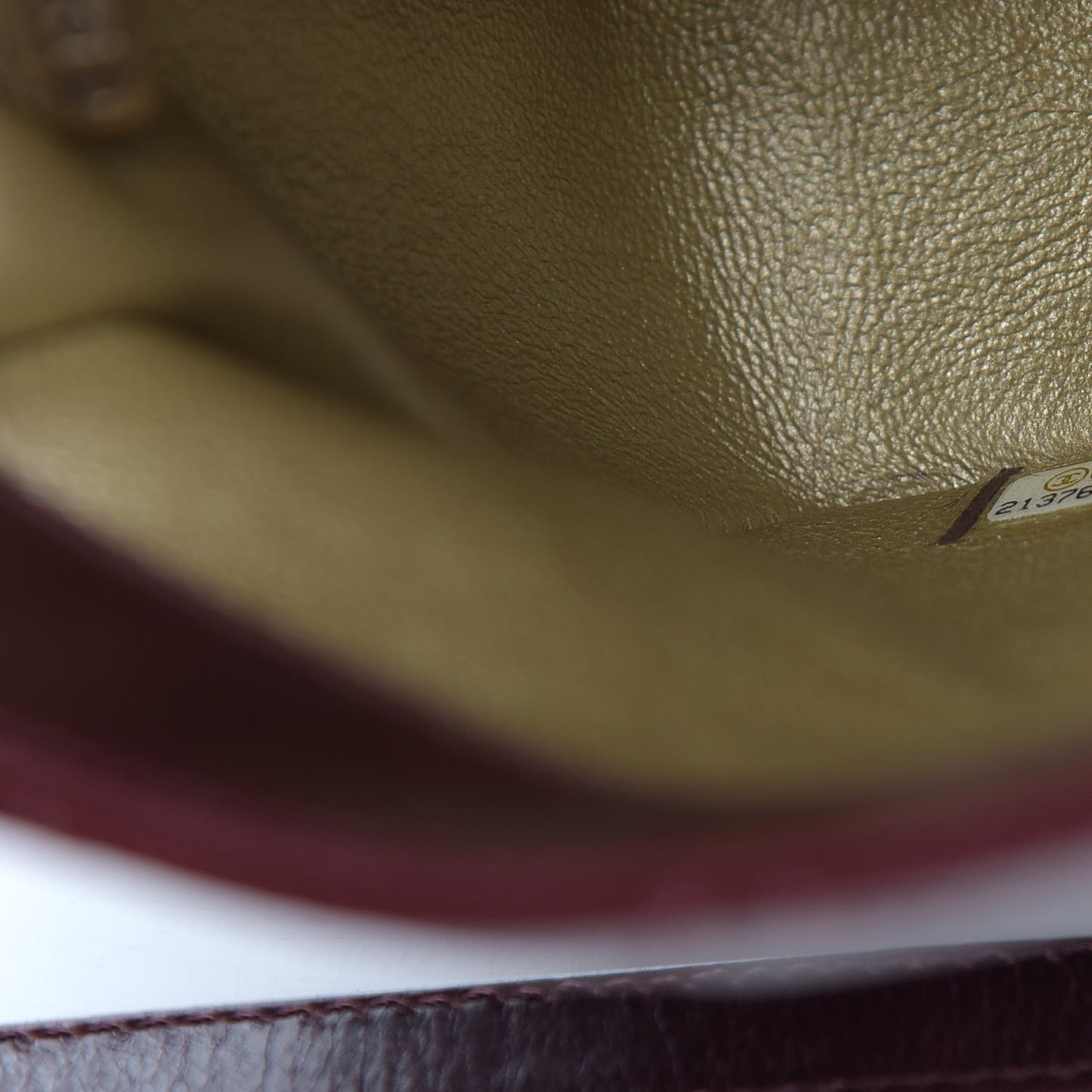 Hot Stamping Calfskin Tale Of Salzburg Flap Burgundy