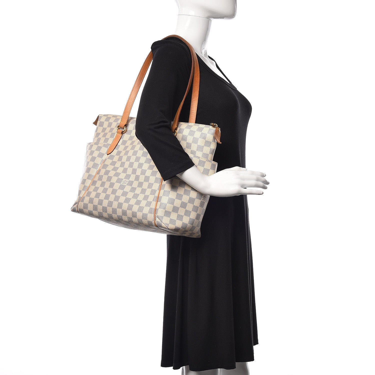 Louis Vuitton Damier Azur Totally MM 2 of 9