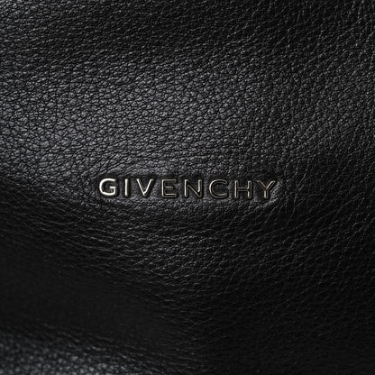 Givenchy Pebbled Calfskin Medium Pyramid Stud Pandora Dark Brown 12 of 15