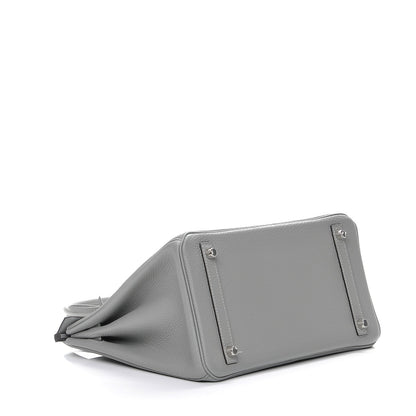 Hermes Togo Birkin 30 Gris Mouette 5 of 26