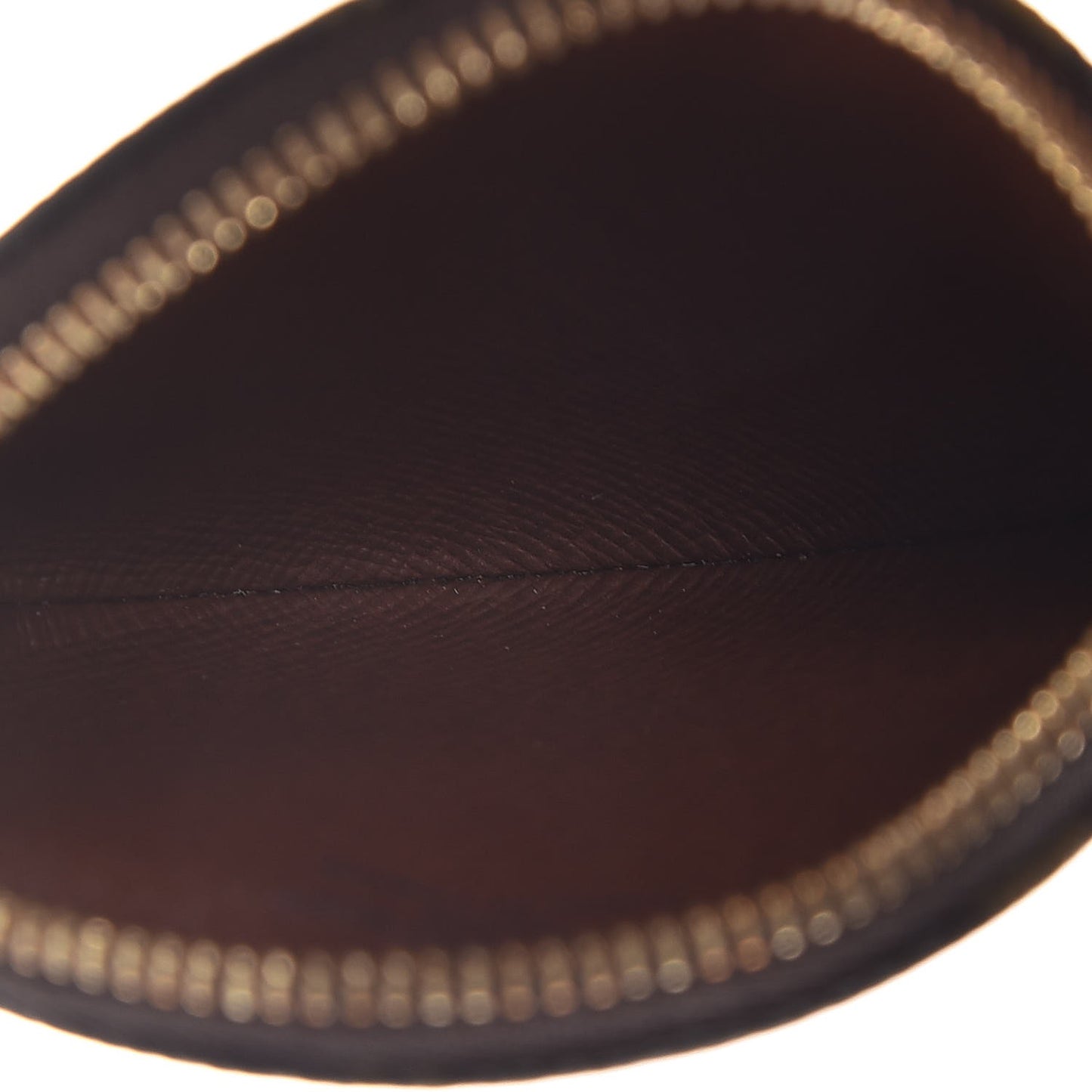 Monogram Round Coin Purse