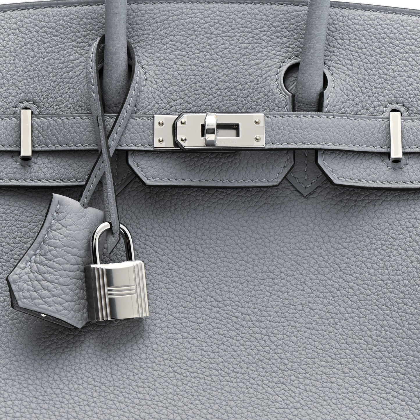Togo Birkin 25 Gris Pantin