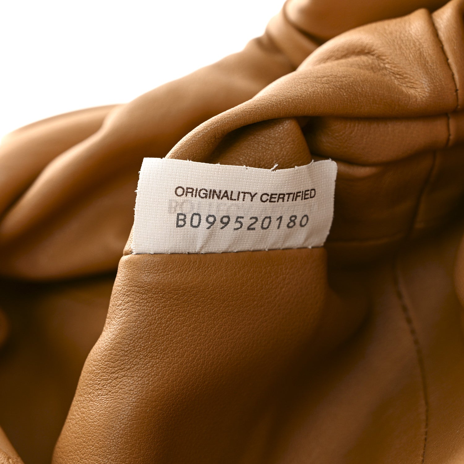 Bottega Veneta Calfskin Teen Pouch Caramel 8 of 13