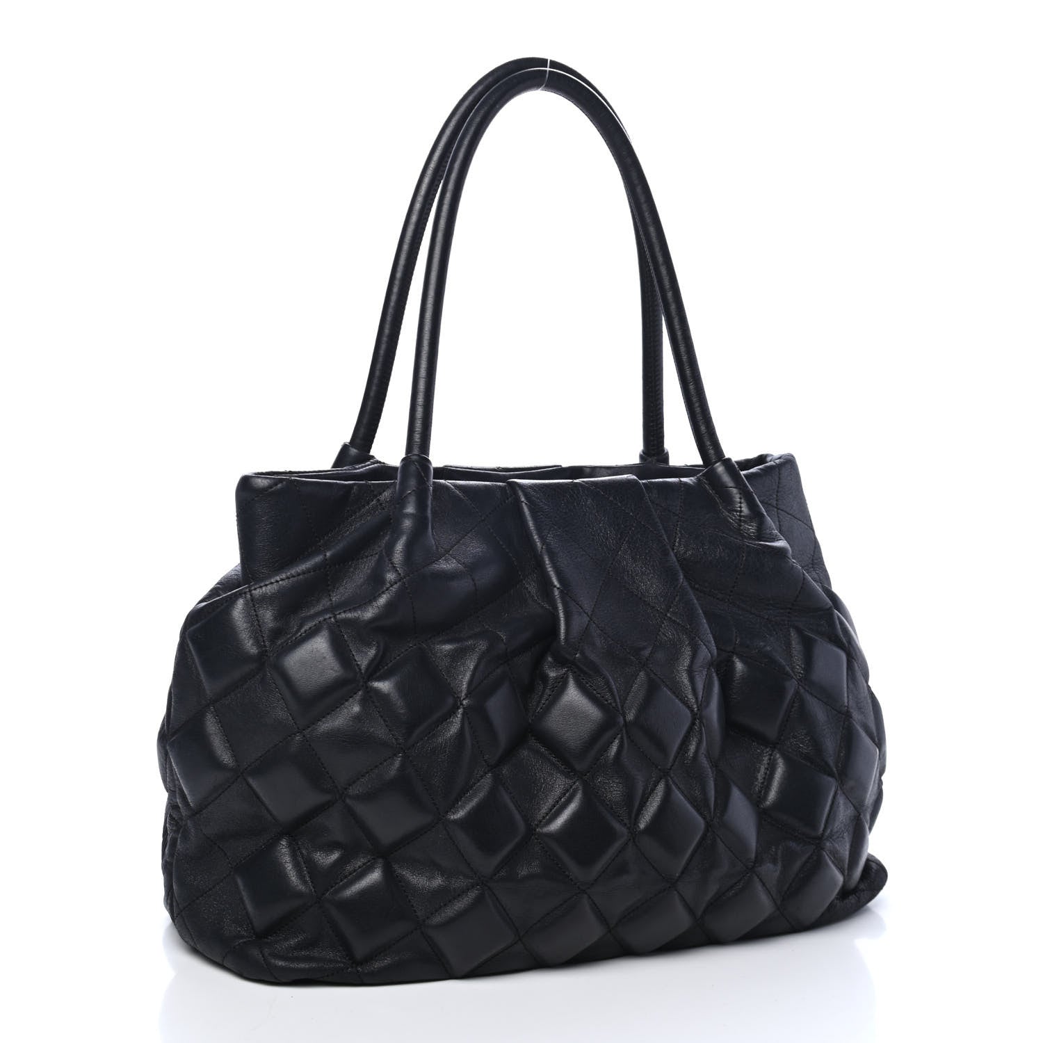 Chanel Calfskin Sloane Square Tote Black 2 of 4