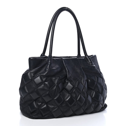 Chanel Calfskin Sloane Square Tote Black 2 of 4