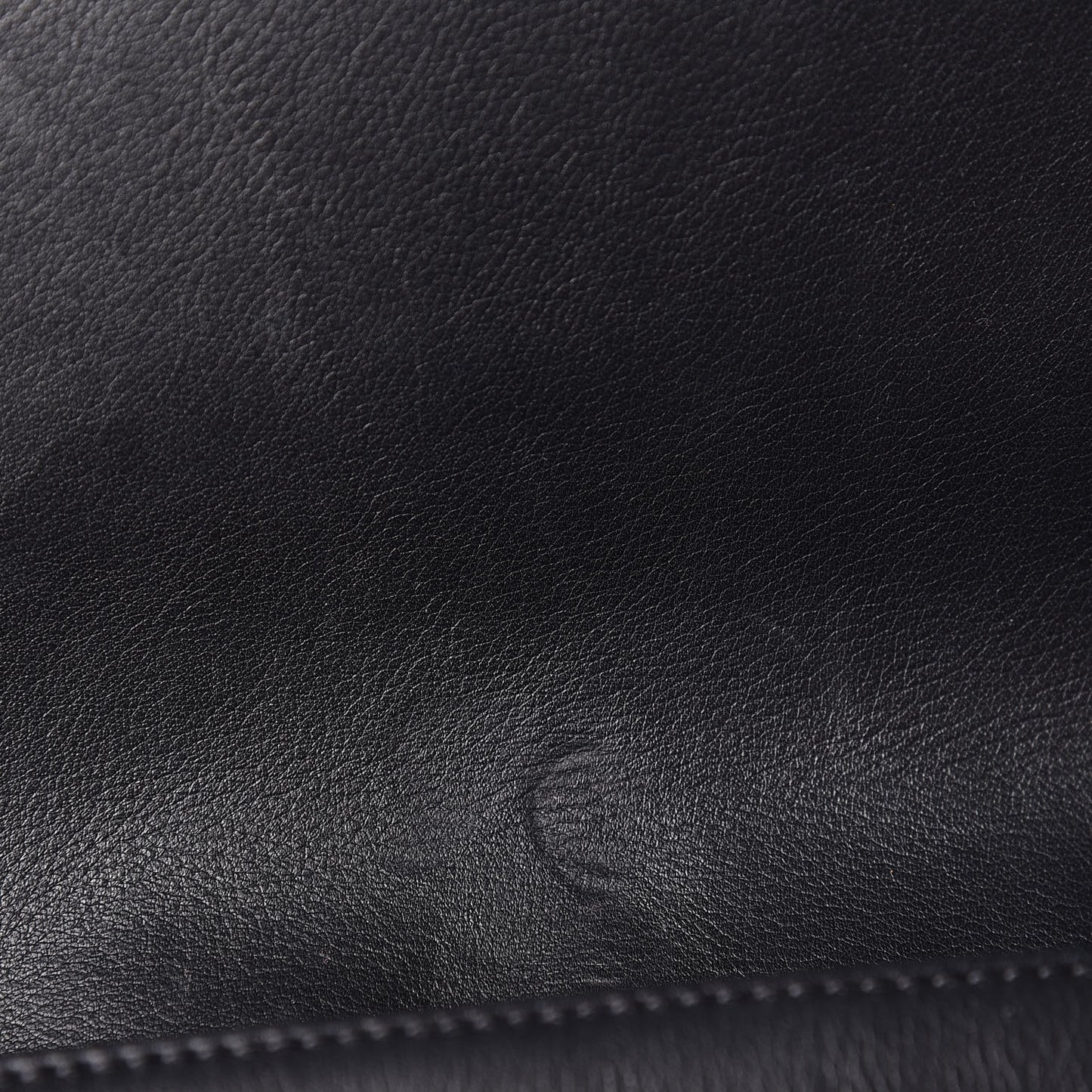 Calfskin Chevron Quilted Boy Convertible Clutch Flap Black