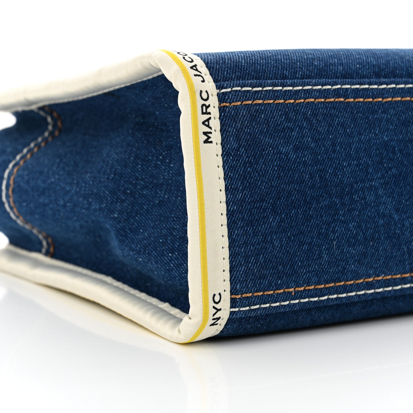 Denim Canvas Small Chain Bag Dark Wash