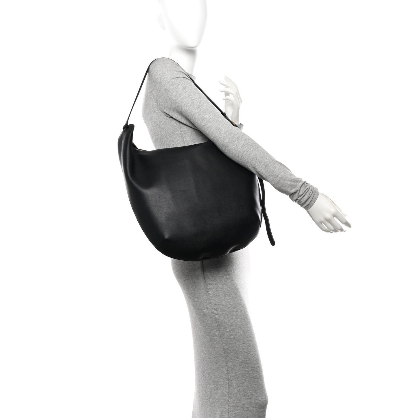 Calfskin N/S Allie Bag Black