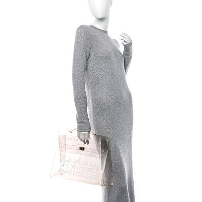 Hermes Vinyl Souvenir De L'Exposition Kelly Transparent 2 of 9