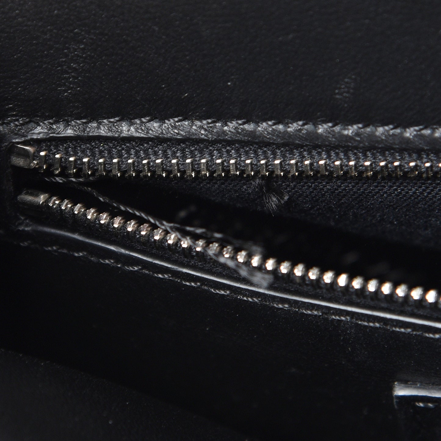 Nappa Lace Up Mini Peekaboo Iconic Satchel Black