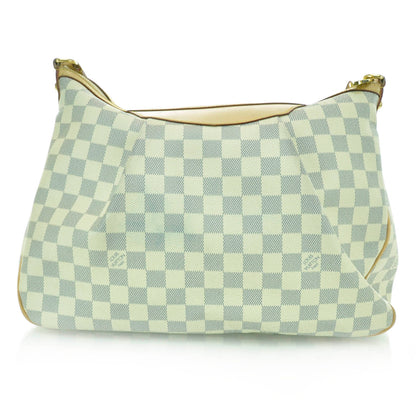 Louis Vuitton Damier Azur Siracusa MM 3 of 11