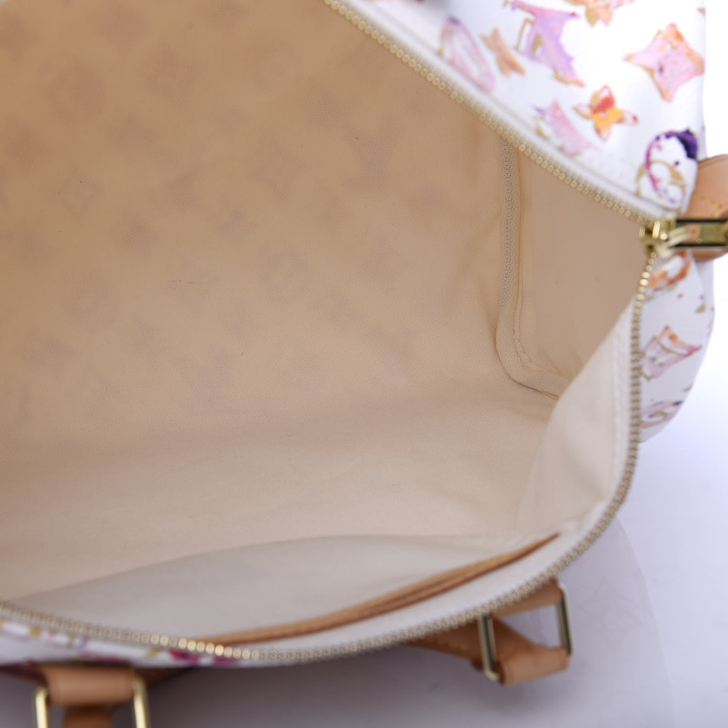 Louis Vuitton Watercolor Aquarelle Speedy 35 White 4 of 9