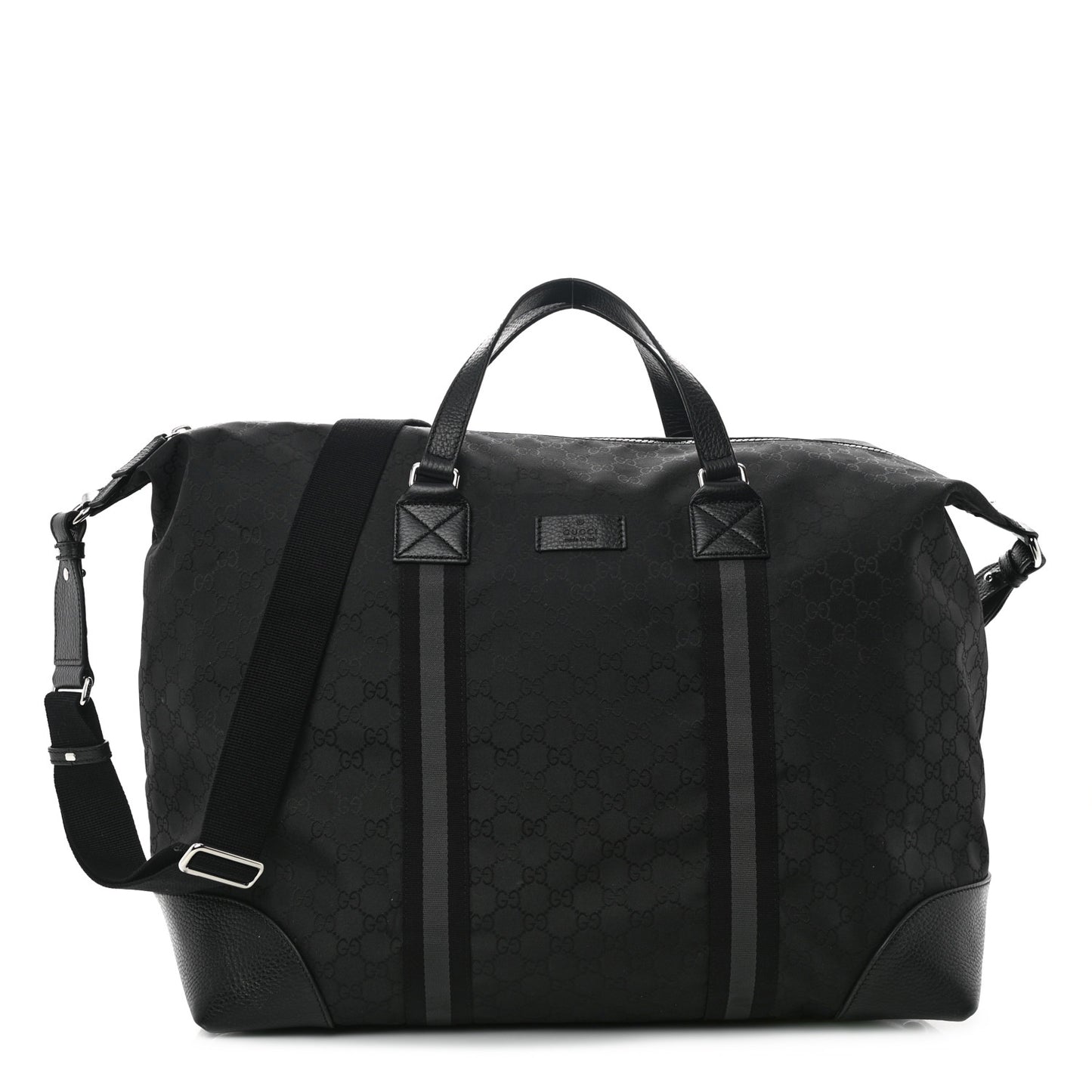 Nylon Monogram XL Duffle Bag Black