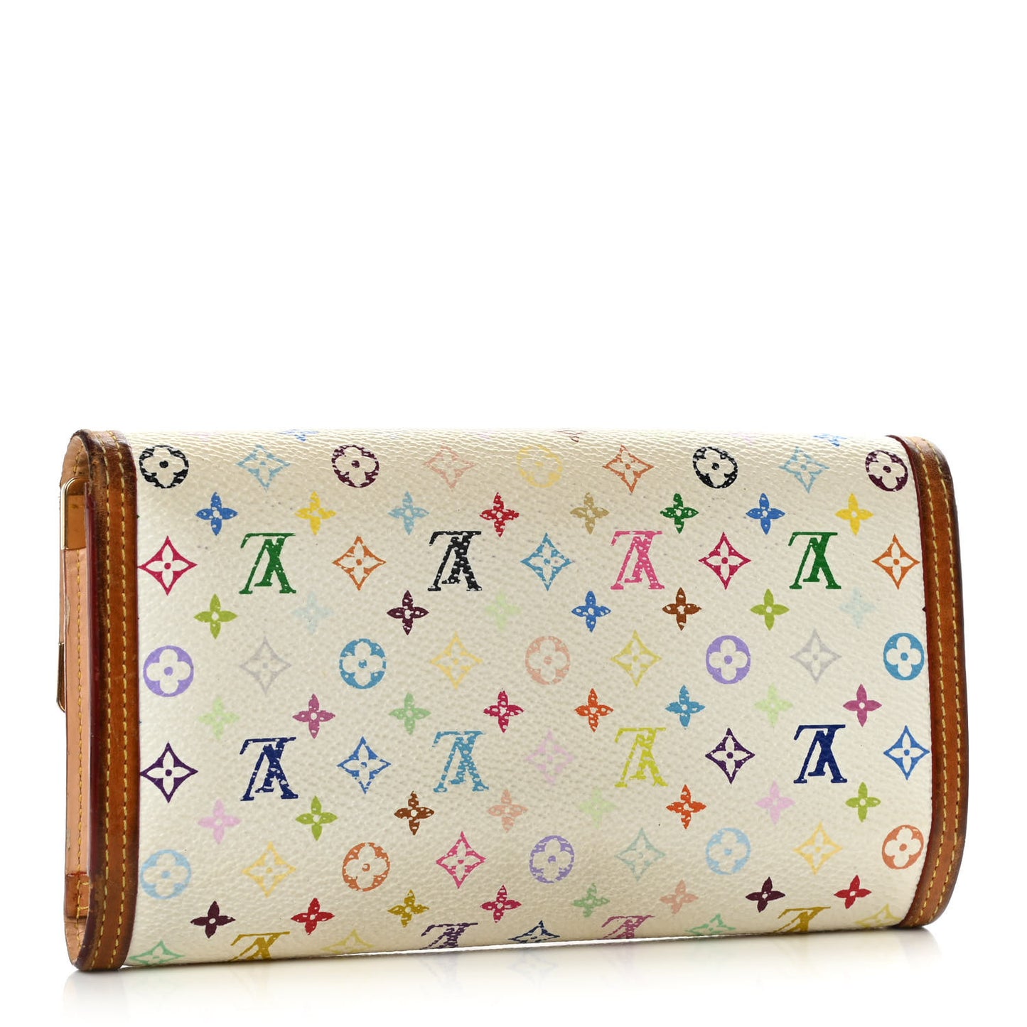 Monogram Multicolor Porte Tresor International Wallet White