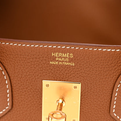 Hermes Togo Birkin 30 Gold 6 of 11