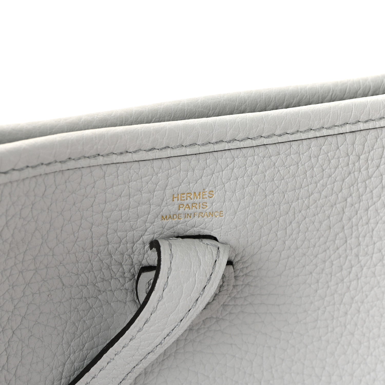 Hermes Taurillon Clemence Amazone Evelyne TPM Gris Perle Etain 6 of 9