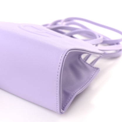 Telfar Vegan Leather Small Shopping Bag Lavender 8 of 8