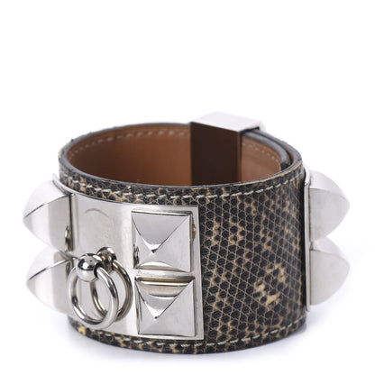 Hermes Lizard Collier De Chien CDC Bracelet Ombre 1 of 8