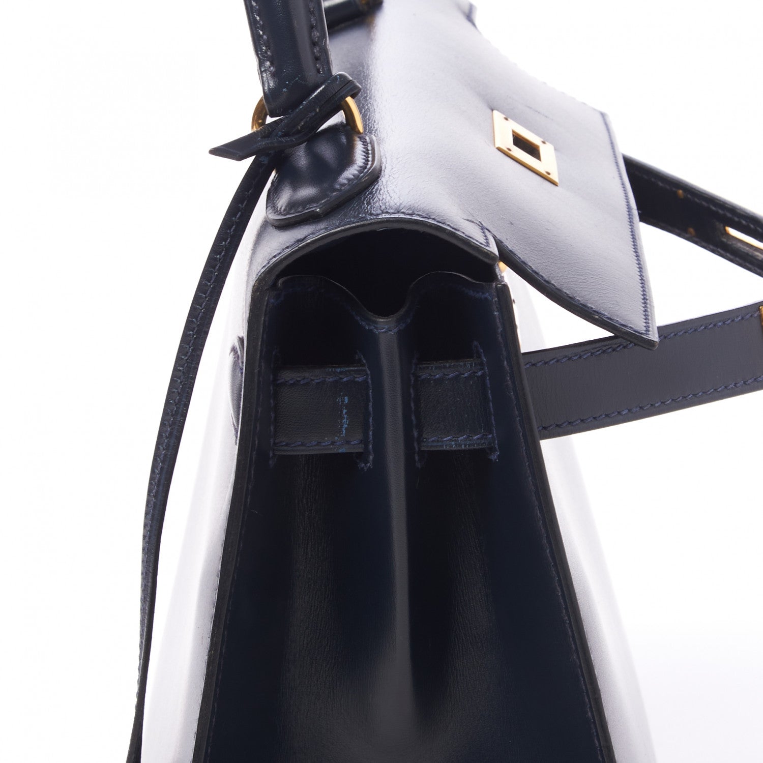 Hermes Box Kelly Sellier 28 Indigo 16 of 34