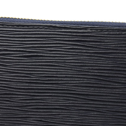 Louis Vuitton Epi Zippy Wallet Navy 9 of 9