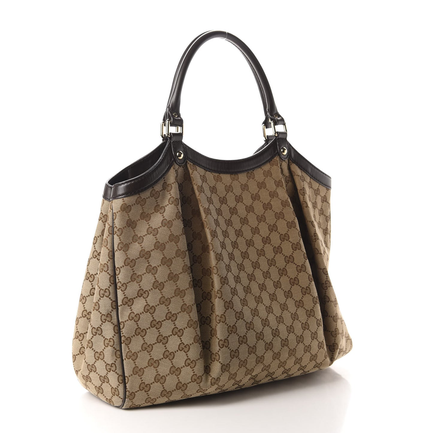 Monogram Large Sukey Tote Dark Brown