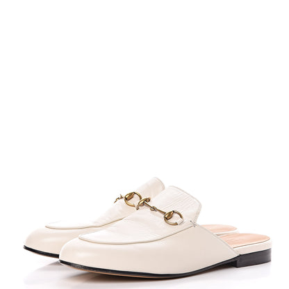 Gucci Malaga Kid Womens Princetown Slippers 38 Mystic White 3 of 15