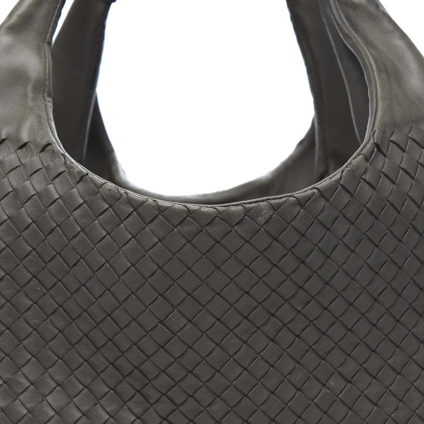 Nappa Intrecciato Large Campana Hobo Shadow
