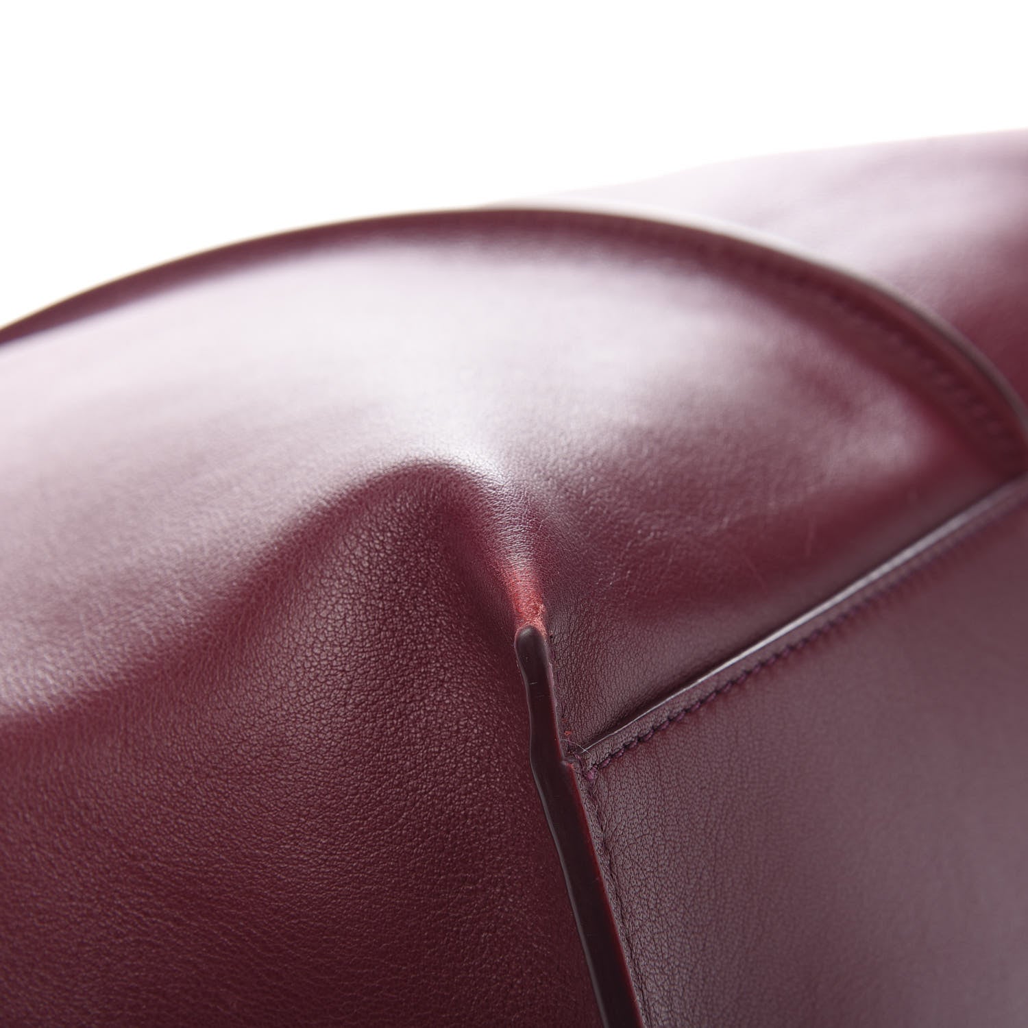 Chloe Smooth Calfskin Medium Vick Tote Burnt Brown 9 of 15