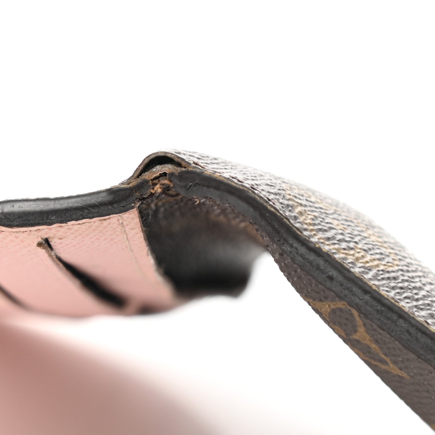 Monogram Josephine Wallet Rose Ballerine