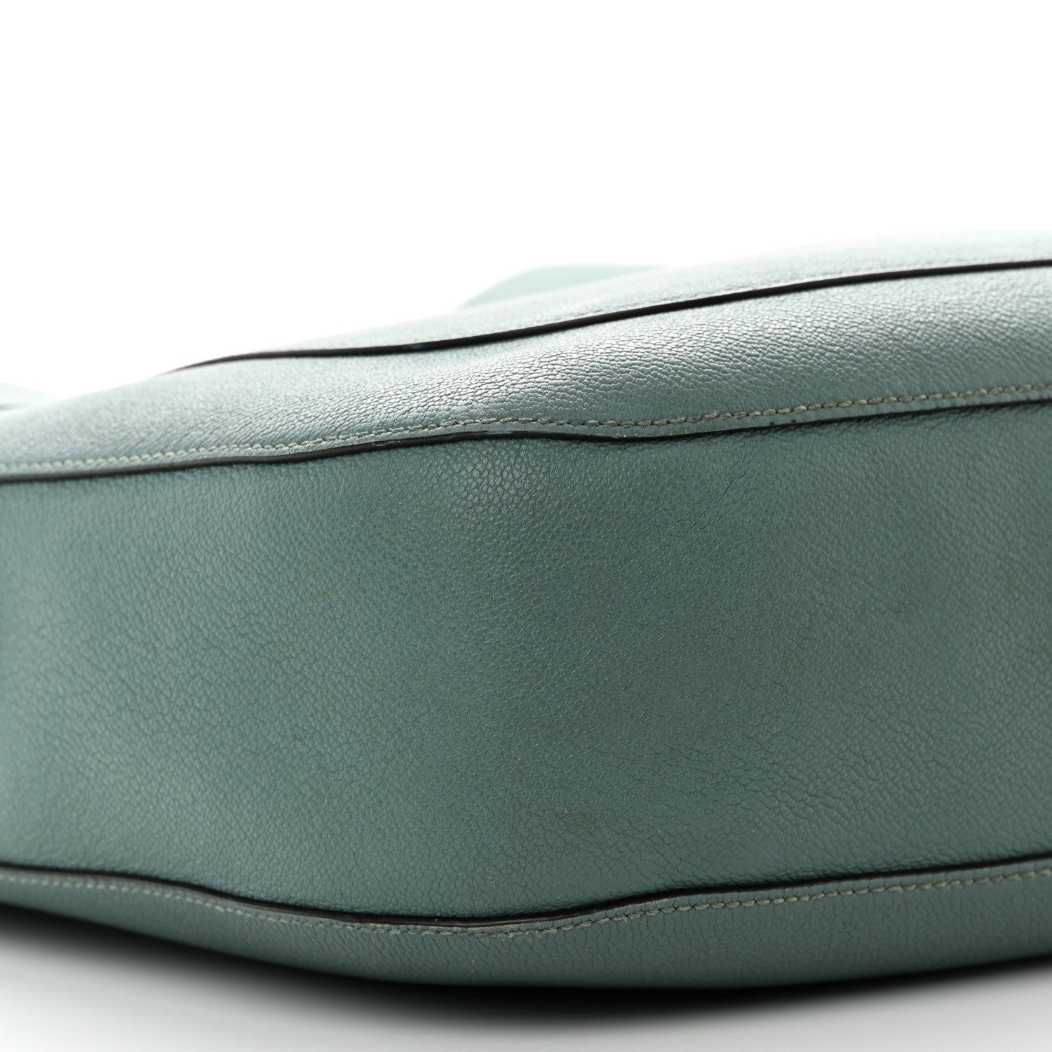 Burberry Grainy Calfskin Small Elmstone Hobo Eucalyptus Green 10 of 18