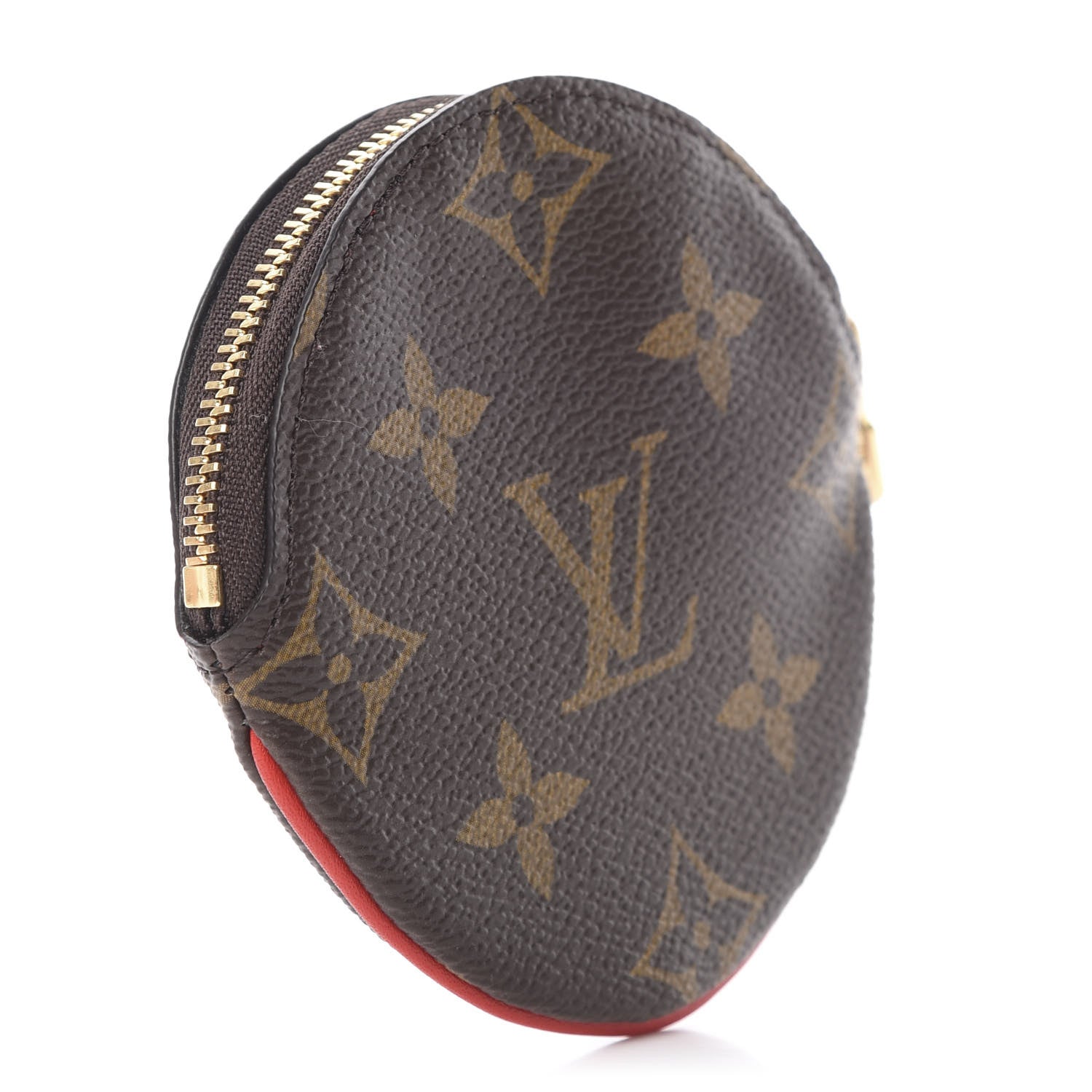 Louis Vuitton Monogram 2020 Christmas Animation Bumper Cars Round Coin Purse Coquelicot 3 of 8