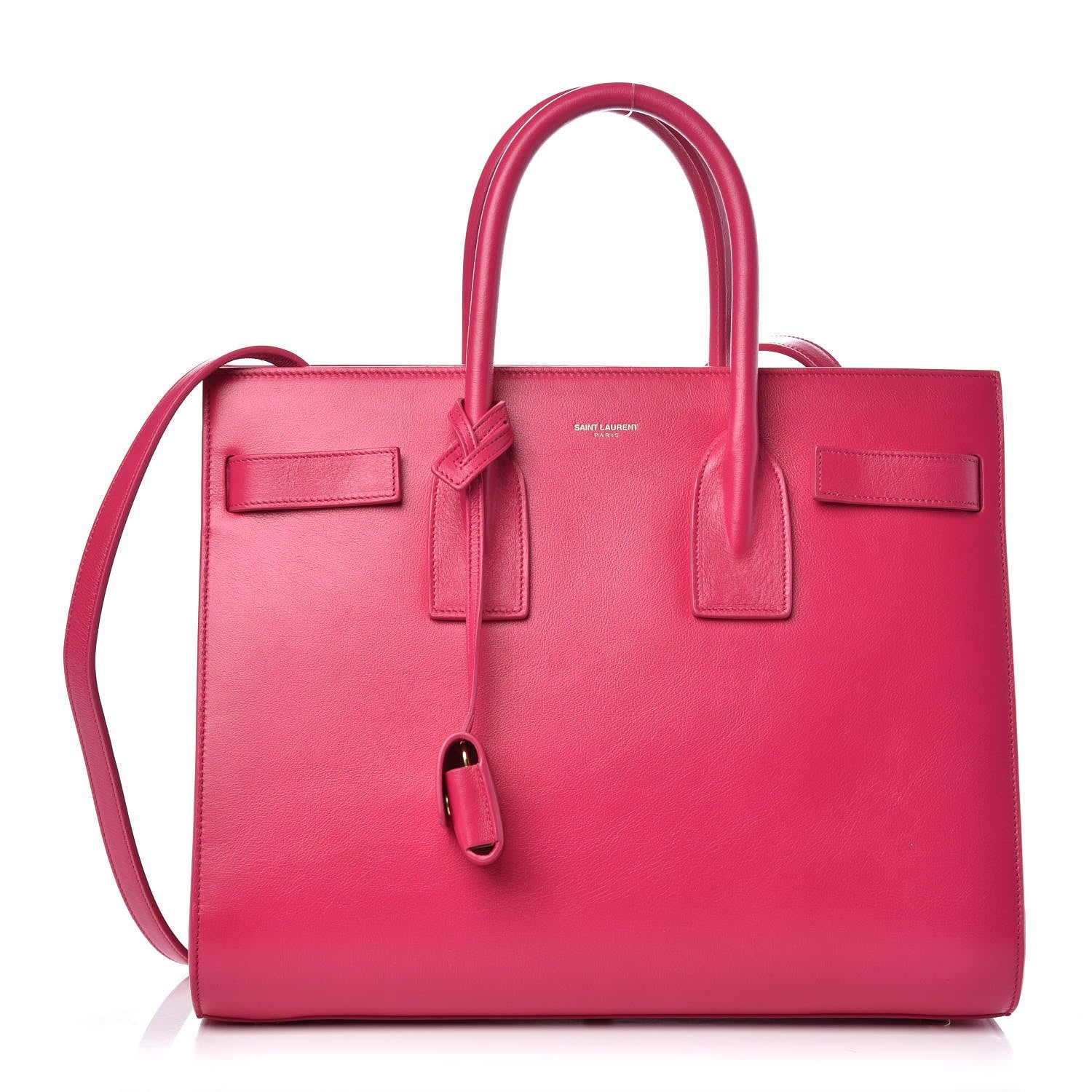 Saint Laurent Calfskin Small Sac De Jour Bubblegum 1 of 10