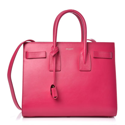 Saint Laurent Calfskin Small Sac De Jour Bubblegum 1 of 10