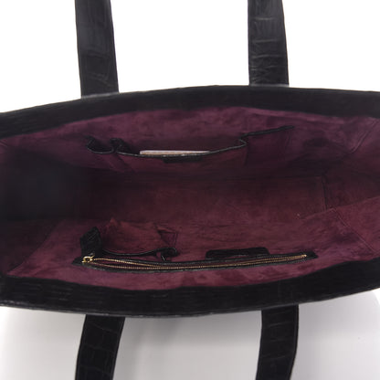 Nancy Gonzalez Crocodile Tote Black 5 of 11