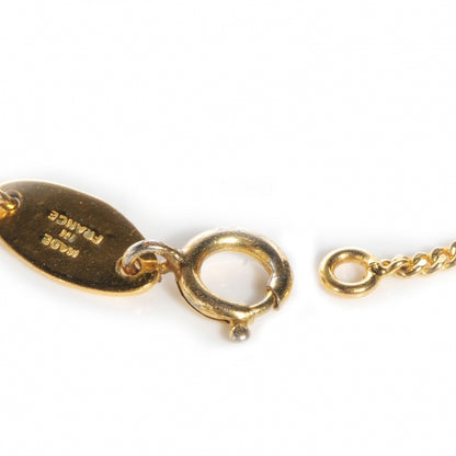 Chanel Crystal CC Chain Bracelet Gold 6 of 7