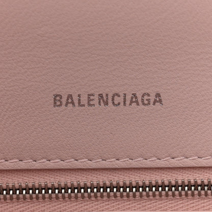 Balenciaga Shiny Box Calfskin Small Hourglass Top Handle Bag Light Rose 6 of 13