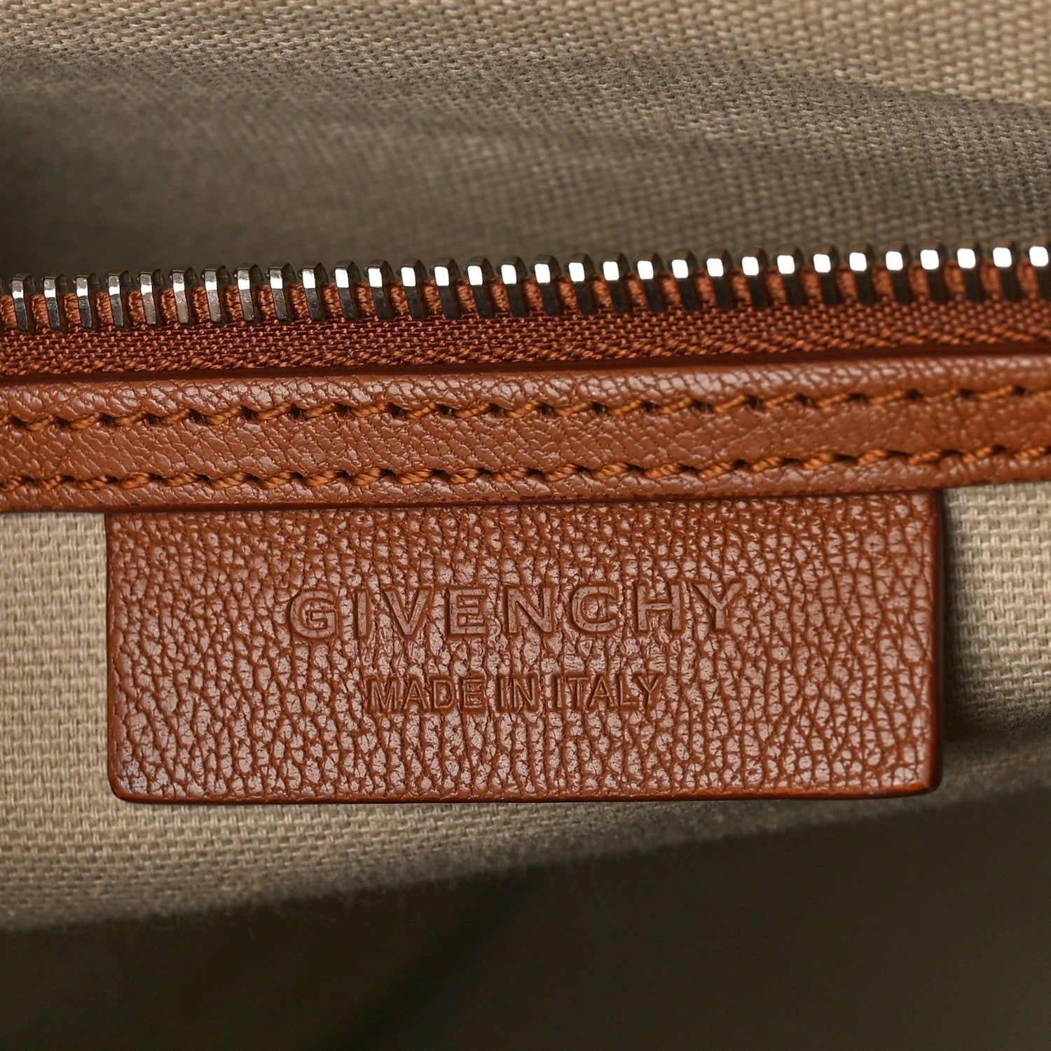 Givenchy Sugar Goatskin Medium Antigona Cognac 6 of 9