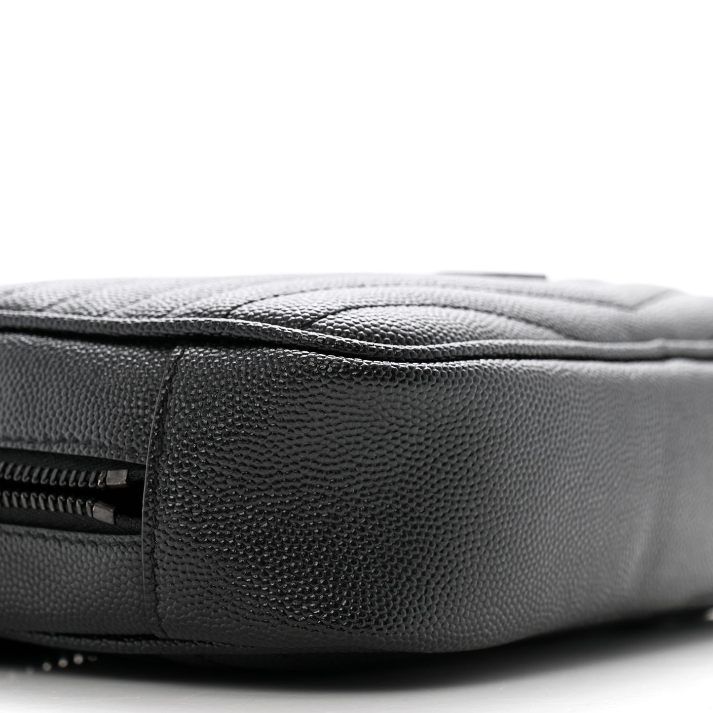 Grain De Poudre Matelasse Monochrome Monogram Mini Lou Camera Bag Black