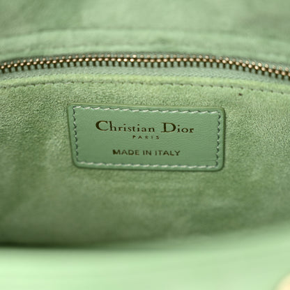 Christian Dior Lambskin Cannage Small My ABCDior Lady Dior Green 6 of 11