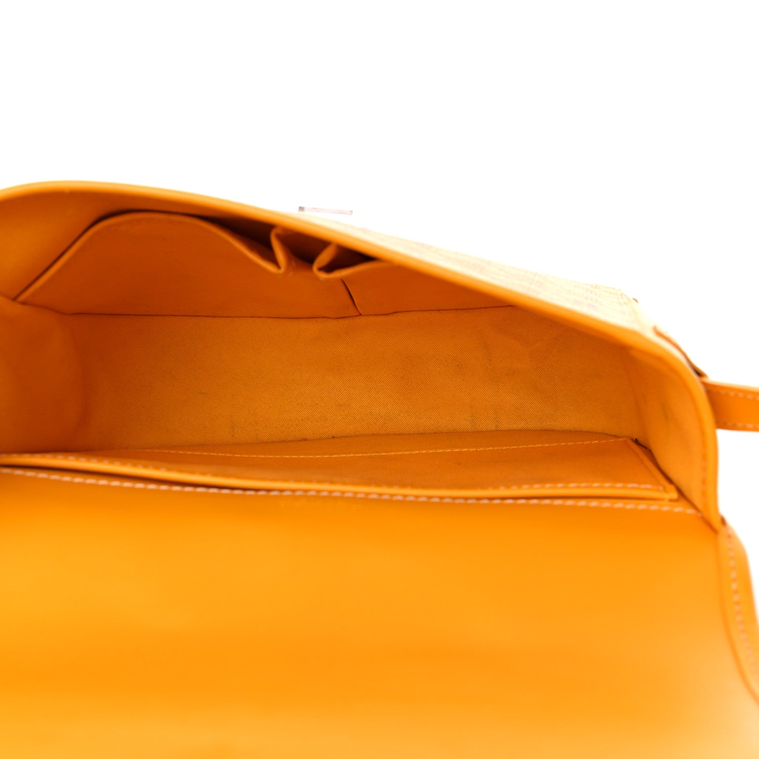 Goyard Goyardine Belvedere II PM Messenger Bag Yellow 5 of 11