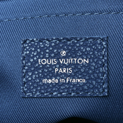 Louis Vuitton Cowhide Monogram Mini Soft Trunk Denim Blue 6 of 10