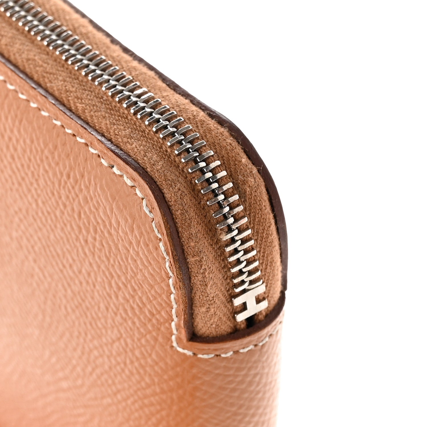 Hermes Epsom Silk'in Compact Wallet Gold 9 of 10