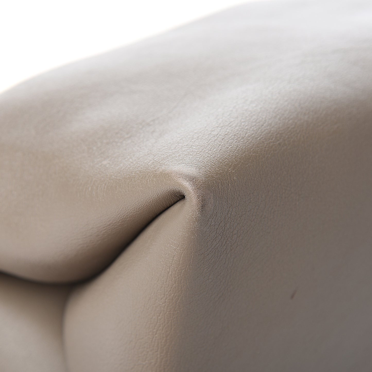 Calfskin All Soft Shoulder Bag Cream
