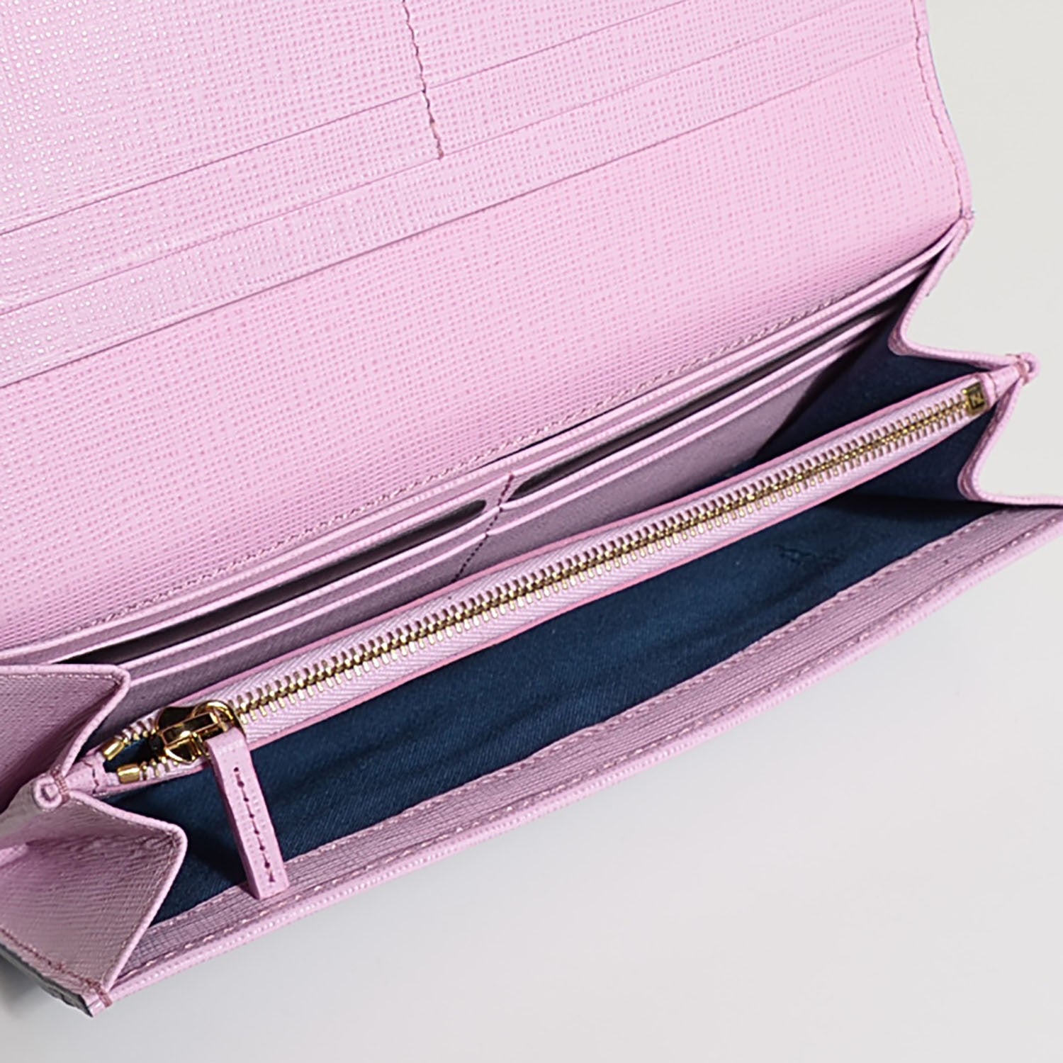 Fendi Vitello Elite Crystal Eye Monster Continental Wallet Cobalt Lavender Pink 6 of 9