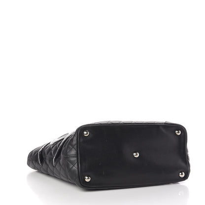 Chanel Calfskin Quilted Large Cambon Tote Black 4 of 18