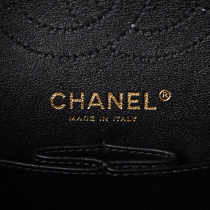 Chanel Aged Calfskin Quilted 2.55 Reissue 224 Flap Black 7 of 9