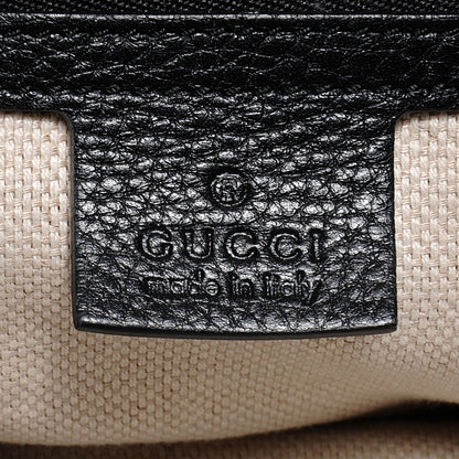 Gucci Cellarius Calfskin Medium Soho Working Tote Black 6 of 7